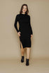 Adele-Rib Knit Maxi Dress